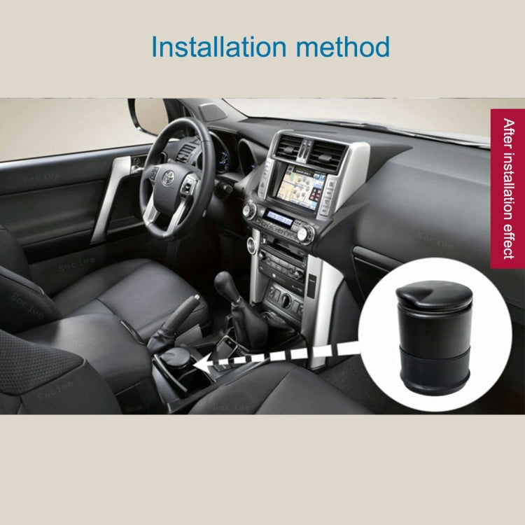 KANEED Universal Detachable Car Cigarette Ashtray for Most Car Cup Holder