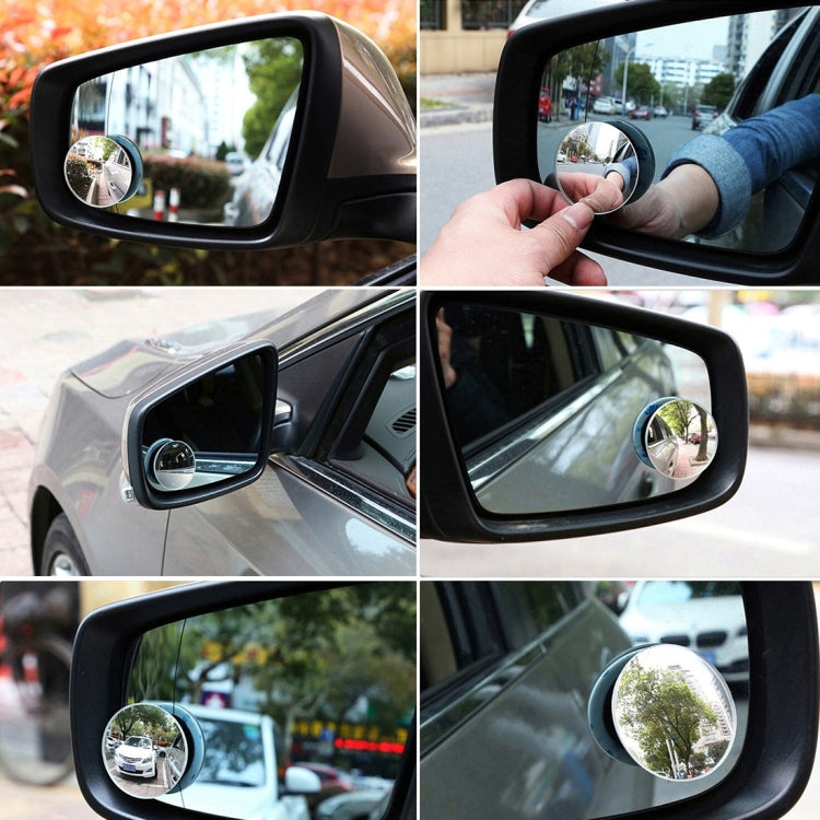 Car Blind Spot Rear View Wide Angle Mirror, Diameter: 5.3cm