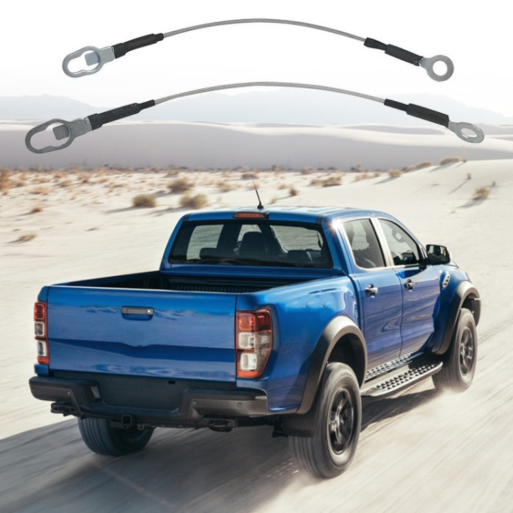 For Ford / Mazda Pickup Rear Tailgate Steel Wire Baffle Cable Tailgate Hinge F37Z9943052A F37Z9943053A