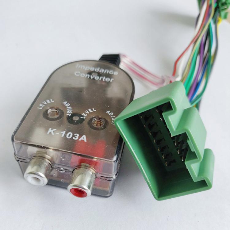 Subwoofer Harness & Amplifier Adapter High to Low Converter Wiring Harness for Buick / GM / GMC / Chevrolet