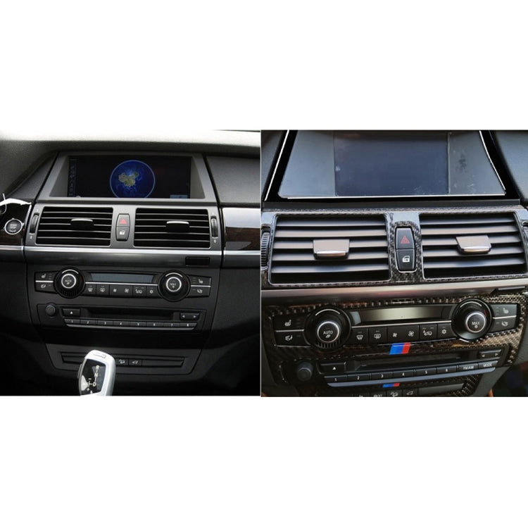 Car Navigation Frame Decorative Sticker for BMW X5 E70 2008-2013 / X6 E71 2009-2014, Left and Right Drive Universal