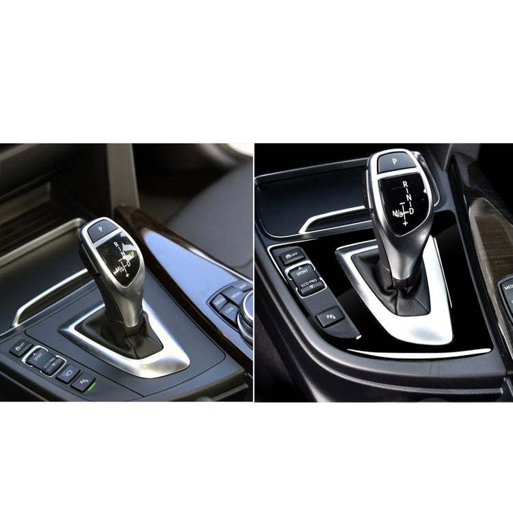 Car Left Drive Gear Panel Decorative Sticker for BMW Series 3 F30 2013-2017 / Series 3GT F34 2013-2017
