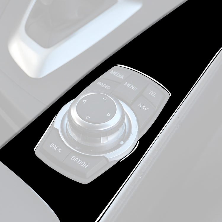 Car Left Drive Multimedia Panel Decorative Sticker for BMW Series 3 F30 2013-2018 / Series 3GT F34 2014-2018 / Series 4 F33 F34 F36 2014-2018