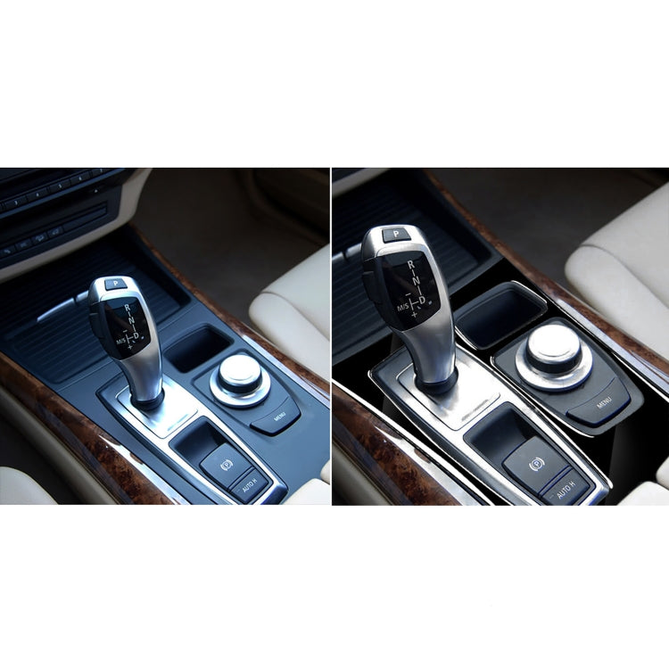 Car Left Drive Gear Panel Decorative Sticker for BMW X5 E70 2008-2013 / X6 E71 2009-2014