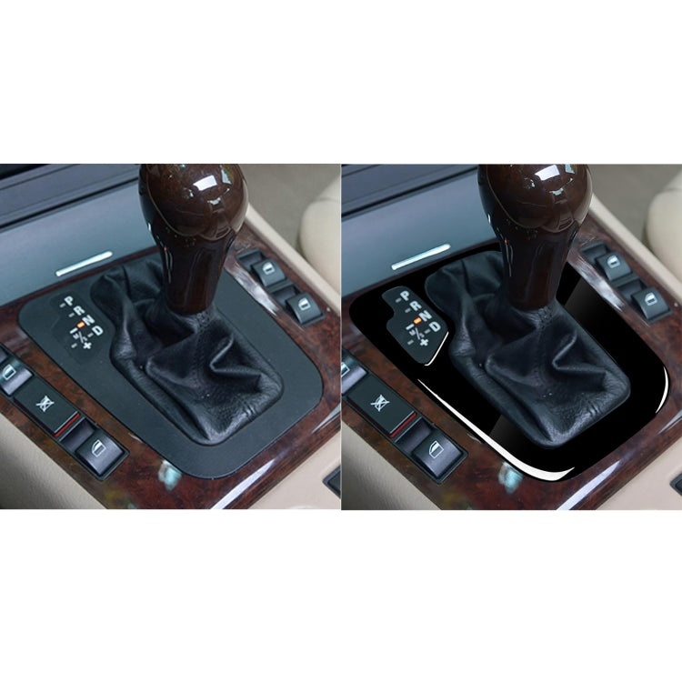 Car Left Drive Gear Panel Frame Decorative Sticker for BMW Series 3 E46 1998-2005