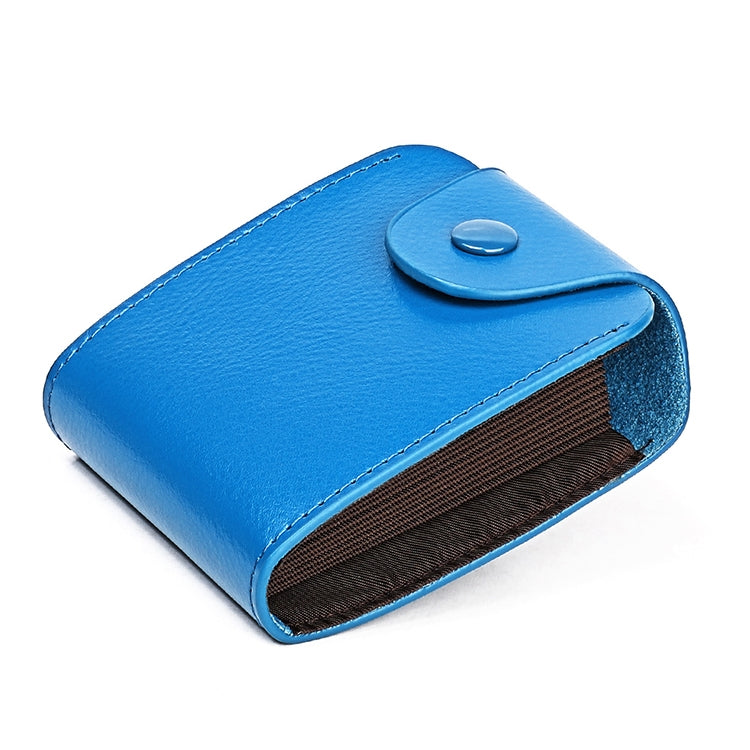 KB187 Litchi Texture Leather Large-capacity Card Holder Wallet