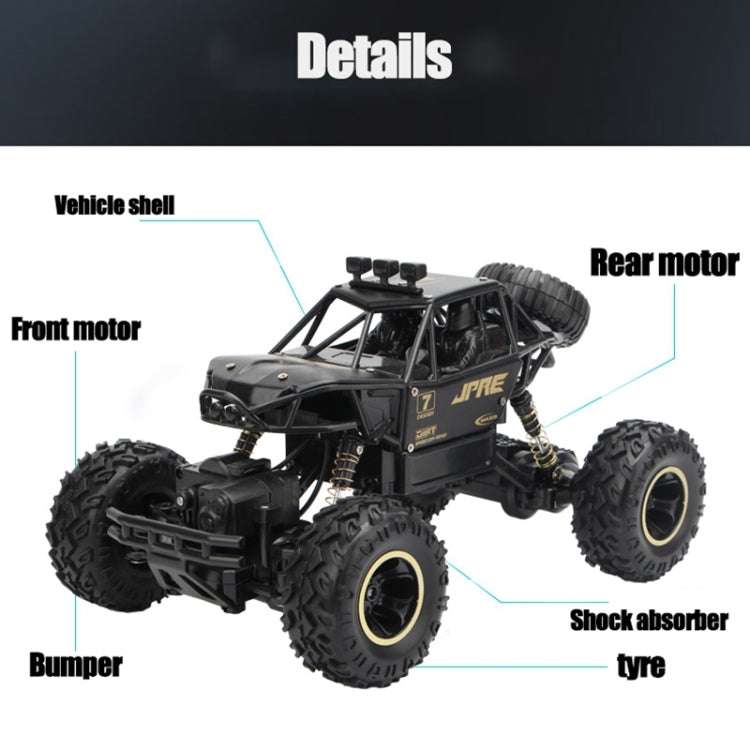 2.4GHz 4WD Double Motors Off-Road Climbing Car Remote Control Vehicle, Model:6266, 6266 (Red), 6266 (Green)
