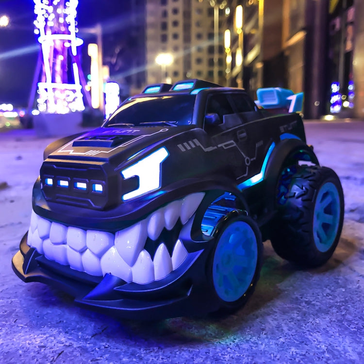 HD885J Devil Tooth Shape 360 Degree Upright Rotation Stunt Remote Control Car Electric Vehicle Toy