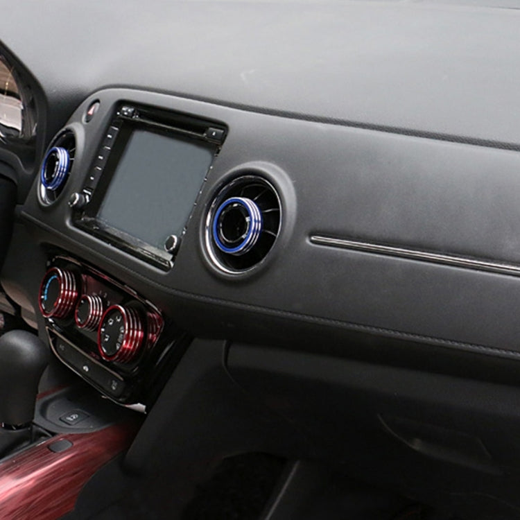 3 PCS Car Aluminum Air Conditioner Knob Case For Honda