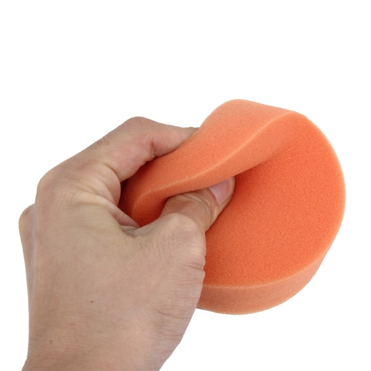 12 PCS Car Wax Sponge Round Sponge High-density Sponge,Size:9.8*9.8cm