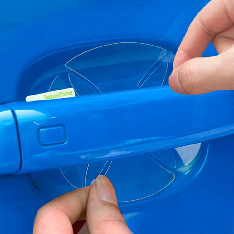 4 PCS Car Auto OPVC Door Bowl Handle Anti-scratch Protective Film for Honda, For Honda