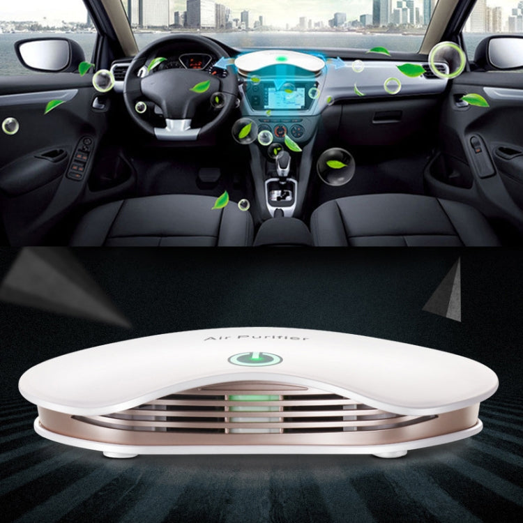 BL-001 Car / Household Smart Touch Control Air Purifier Negative Ions Air Cleaner