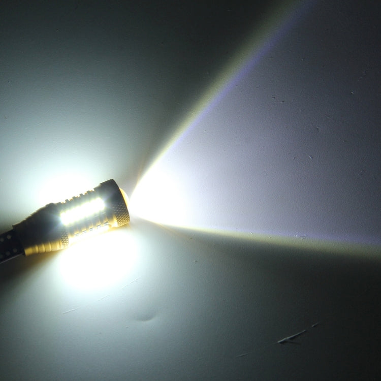 2 PCS T15-4014-32SMD + 1CREE 5W 650LM White Light LED Decode Car Clearance Lights Lamp, DC12V(Gold)