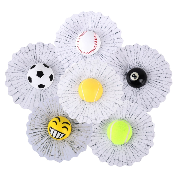 Creative 3D Deco Car Window Crack Decal Sticker