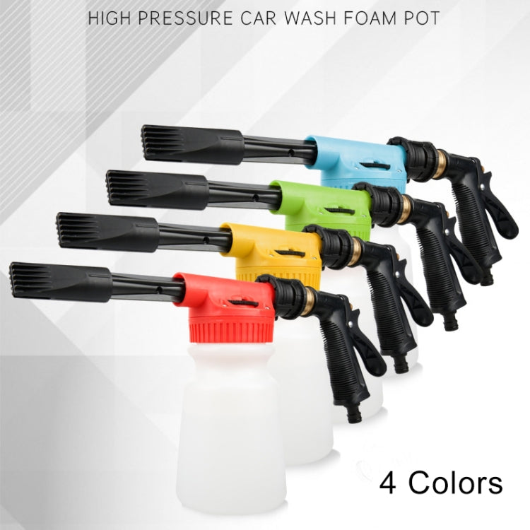 Portable Multi-functional Car Washer Water Gun Foam Pot Water Sprayer, Random Color Delivery