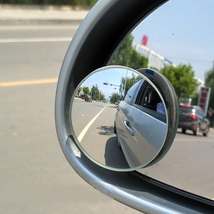 2 PCS XIAOLIN XL-1008A Car Blind Spot Rear View 360 Degree Angle Adjustable Wide Angle Mirror, Diameter: 5cm