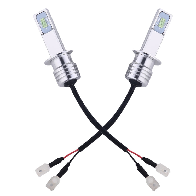 2 PCS H1 72W 1000LM 6000-6500K Super Bright Car Fog Light LED Bulbs, DC 12-24V