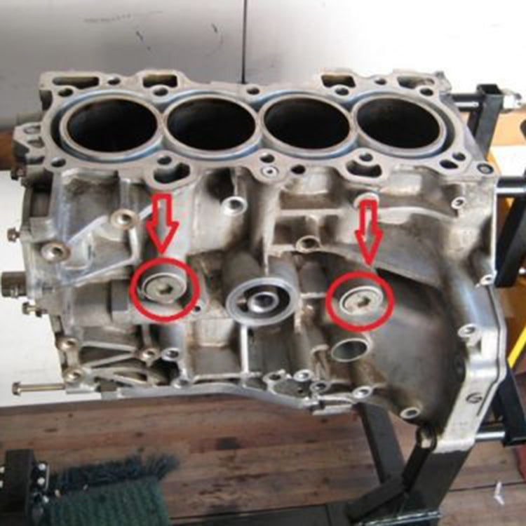 M28~10AN Black Engine Rear Block Breather Fitting Adapter for Honda Oil Catch Can B16 B18C