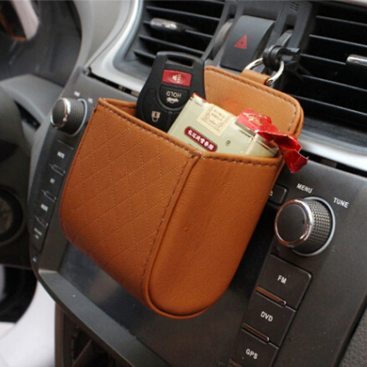 Car Air Vent Mobile Cellphone Pocket Bag Pouch Box Storage Organizer Carrying Case