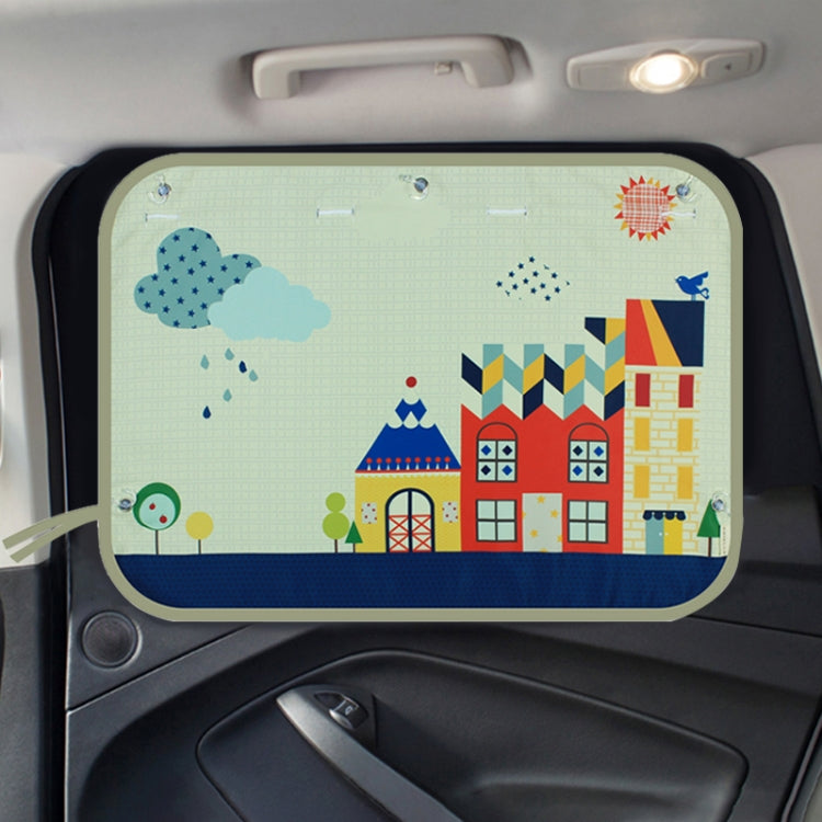 Car Large Rear Window Sunscreen Insulation Window Sunshade Cover, Size: 70*50cm