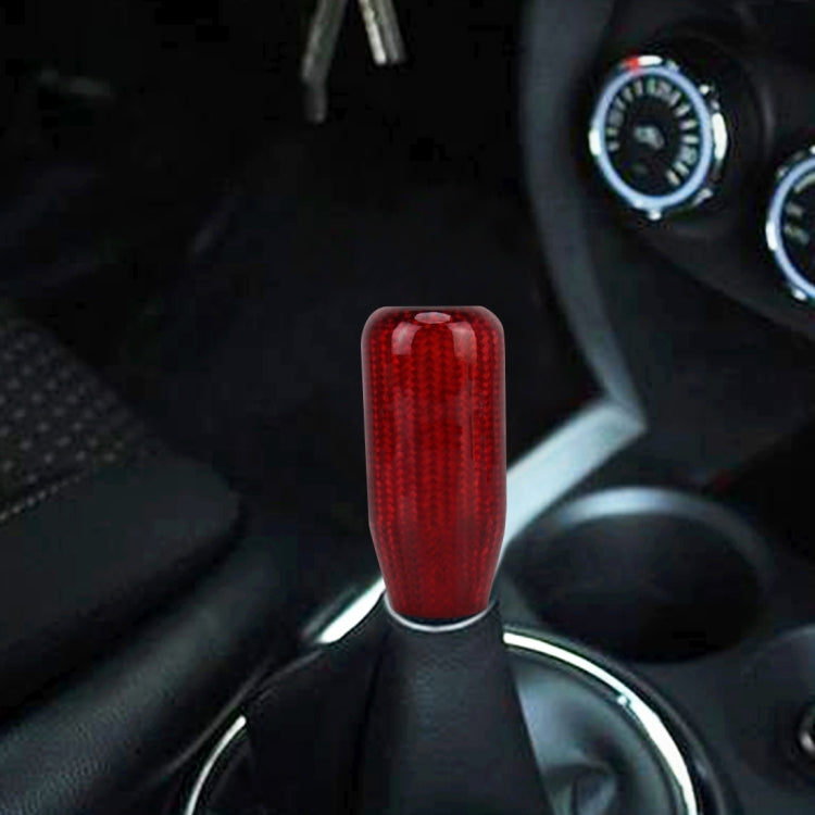 Universal Vehicle Car Shifter Cover Manual Automatic Carbon Fiber Gear Shift Knob
