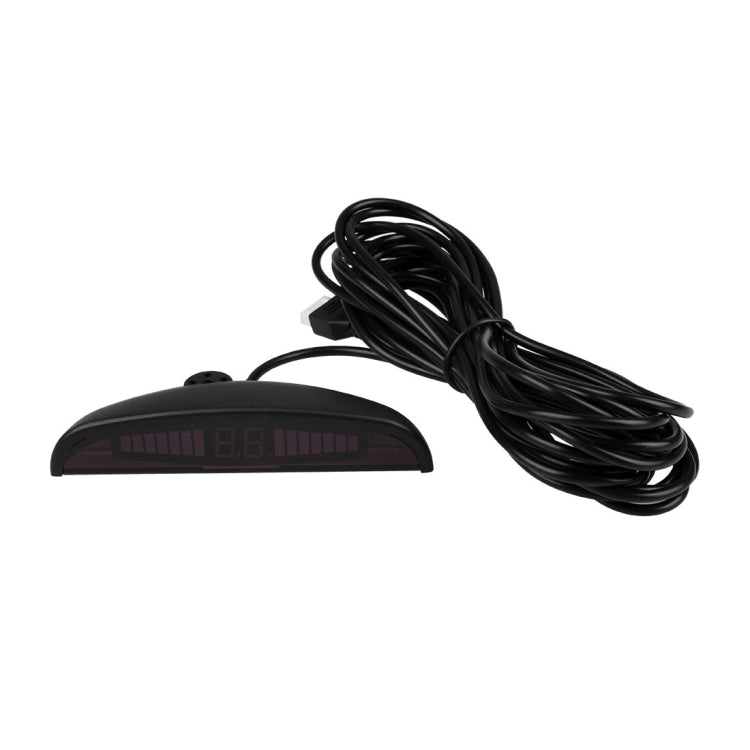 PZ-300-6 Car Parking Reversing Buzzer and LED Sensors Parking Alarm Assistance System with 6 Rear Radar, with 6 Rear Radar