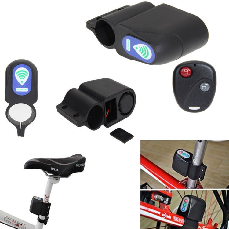 Universal Wireless Security Alarm Bicycle Alarm with Remote Control