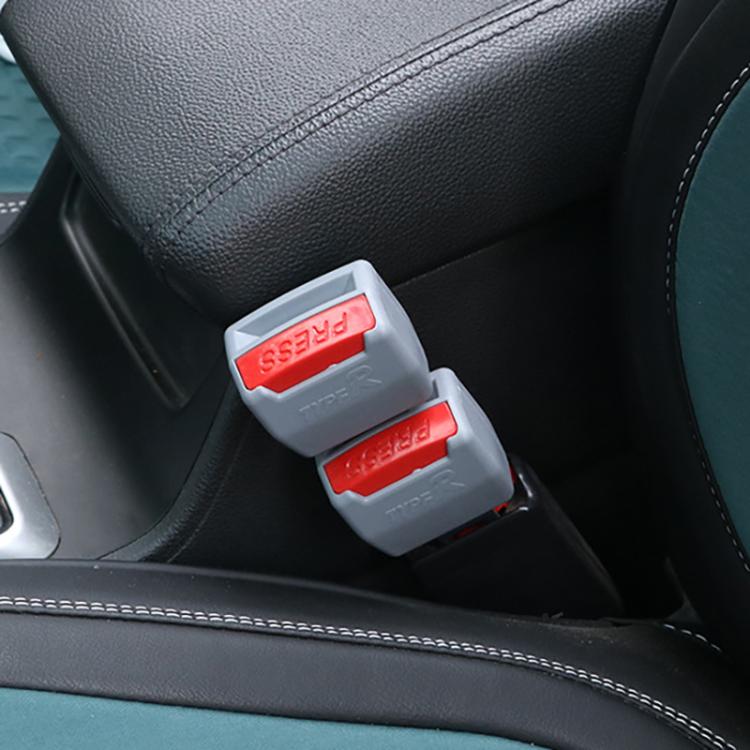 2 PCS RS-01 Universal Car Seat Belt Extension Buckle