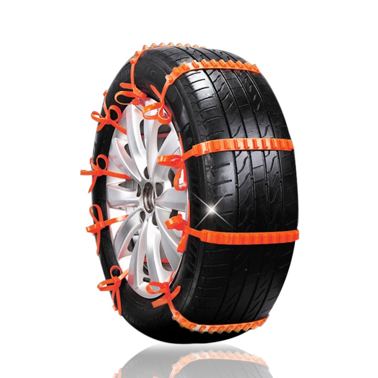 Car Tire Emergency Double Grid Anti-skid Chains Tyre Anti-slip Chains