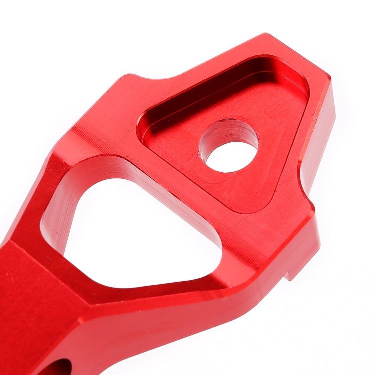 Universal Car Short Arch Stainless Steel Battery Tie Down Clamp Bracket, Size: 18.2 x 4.5 x 2cm, 18.2 x 4.5 x 2cm (Red), 18.2 x 4.5 x 2cm (Blue)