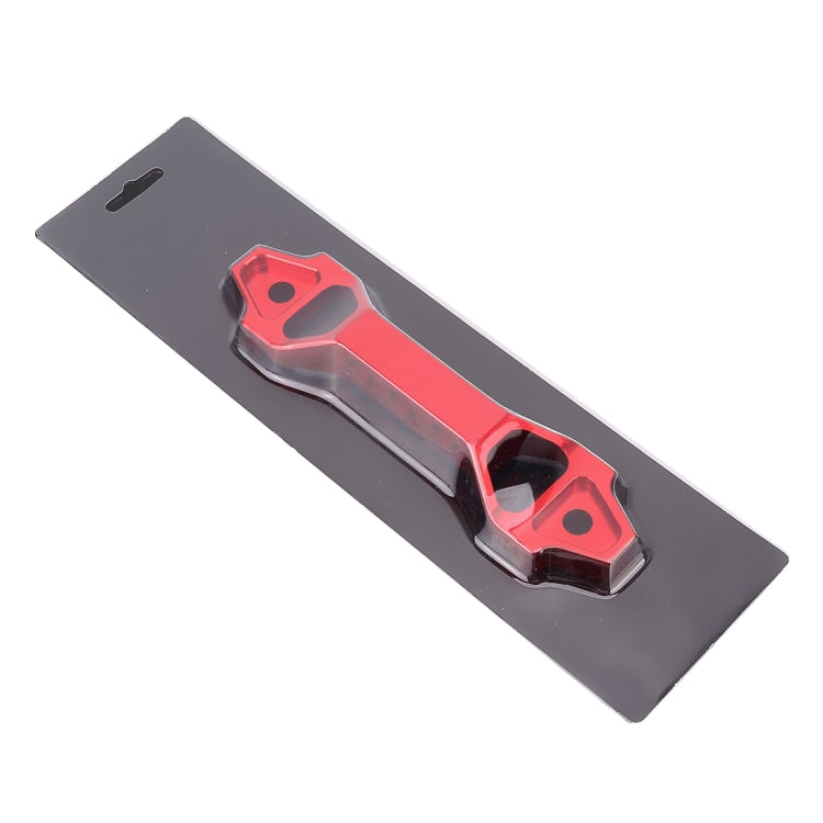 Universal Car Short Arch Stainless Steel Battery Tie Down Clamp Bracket, Size: 18.2 x 4.5 x 2cm, 18.2 x 4.5 x 2cm (Red), 18.2 x 4.5 x 2cm (Blue)