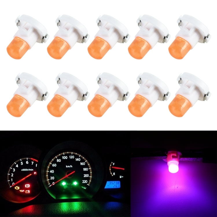 10PCS 2W T4.2 Wedge Instrument Panel LED Light Dashboard Gauge Cluster Indicator Lamp Bulb