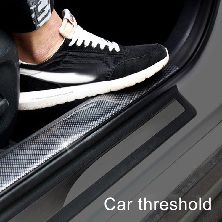 Universal Car Door Threshold Decoration Strip Decorative Sticker, Size : 7CM x 3M