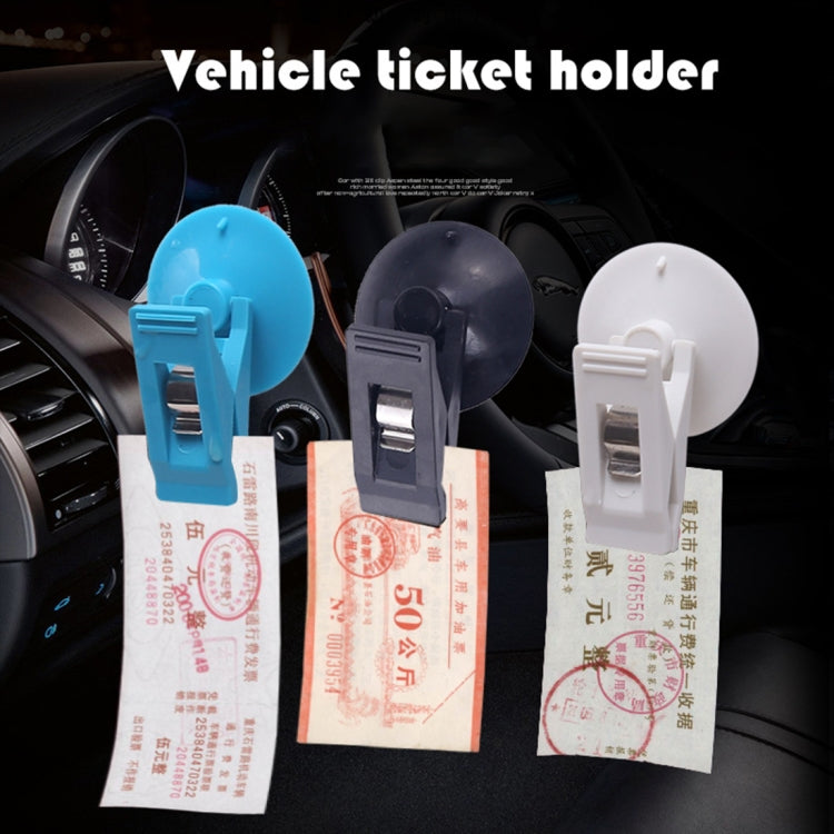 2 PCS Car Windshield Multi-functional Suction Cup Clip, Random Color Delivery