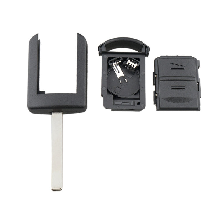For Opel Car Keys Replacement 2 Buttons Car Key Case with Blade