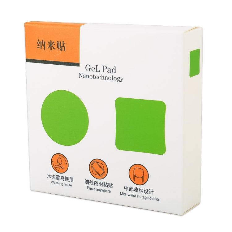 Square Shape Multi-function Portable Strong Adsorption Nano Traceless Sticker Cable Clamp Storage Hook Mobile Phone Holder Bracket