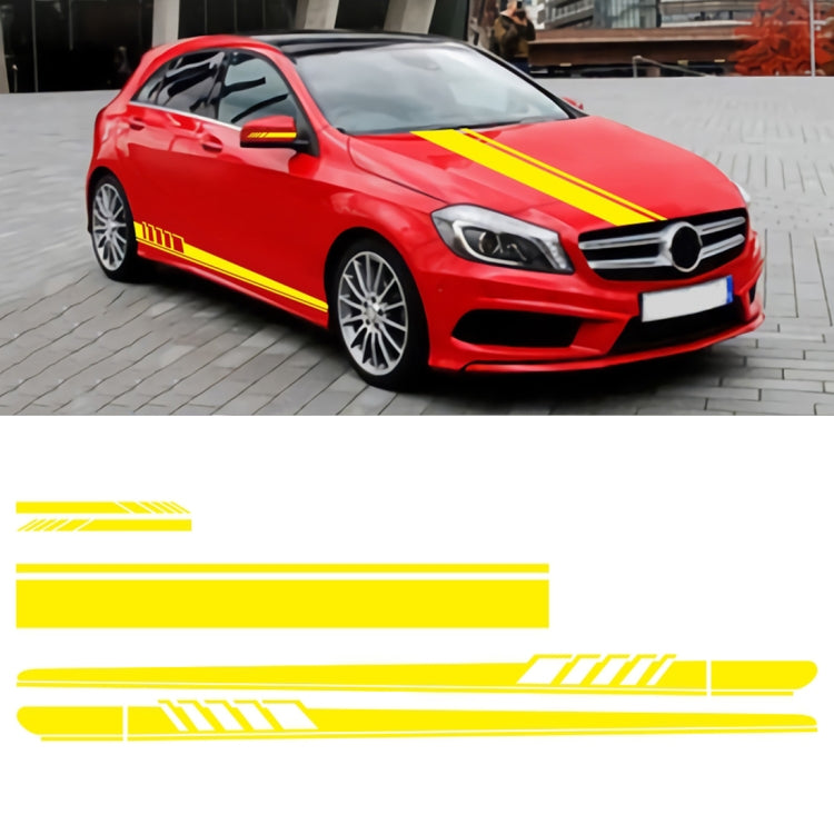 5 in 1 Car Styling Stripe Hood PVC Sticker Auto Decorative Sticker
