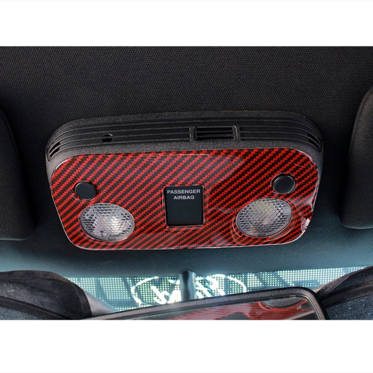 Car Carbon Fiber Roof Light Panel Decorative Sticker for Ford Mustang 2015-2020