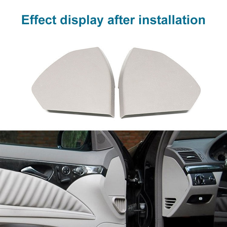 Car Left Side Front Door Trim Panel Plastic Cover 2117270148 for Mercedes-Benz E Class W211 2003-2008, Left Side (Black), Left Side (Grey), Left Side (Light Yellow), Left Side (Yellow)