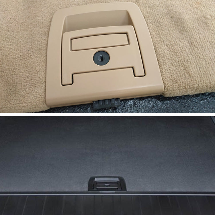 Car Rear Trunk Mat Carpet Handle with Hole 51479120283 for BMW X5 / X6 2006-2013, Left Driving