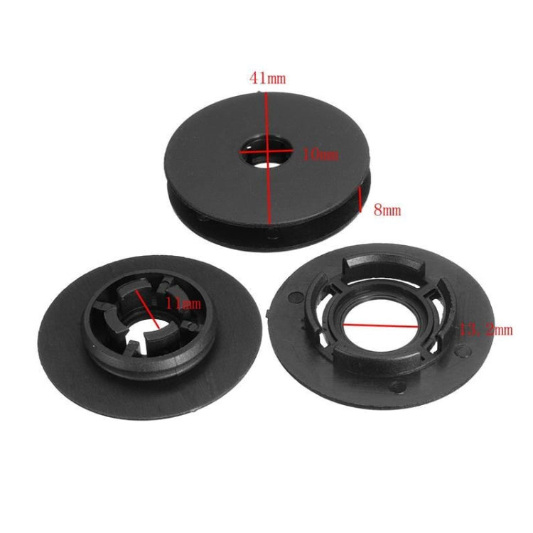 10 Sets Car Carpet Mat Clips Floor Holders Fixing Grips Clamps 3D08645214PK / 3D0864523B41 for Volkswagen / Skoda / Audi