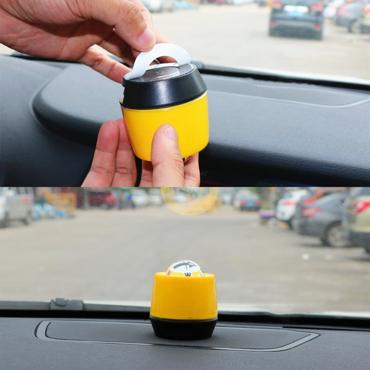 LC38A Car Portable Guidance Compass, Random Color Delivery