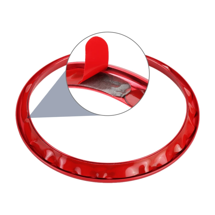 4 PCS Car Metal Air Outlet Decorative Outside Ring for Audi A3 / S3 / Q2L