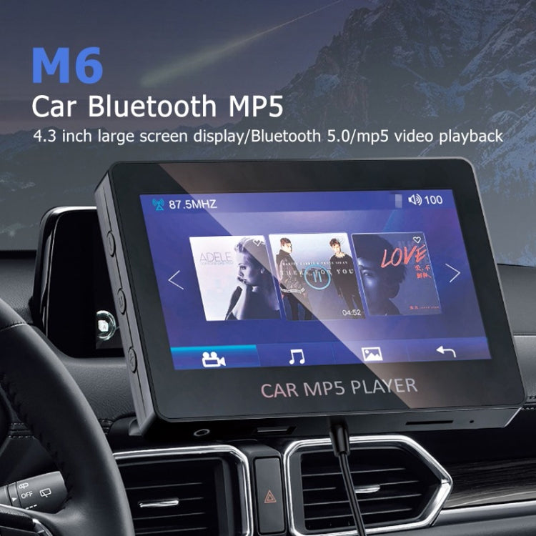 M6 Car MP5 Player Universal Android Large Screen Display