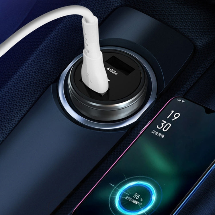 Dual USB 66W Car Flash Charger for OPPO / Huawei