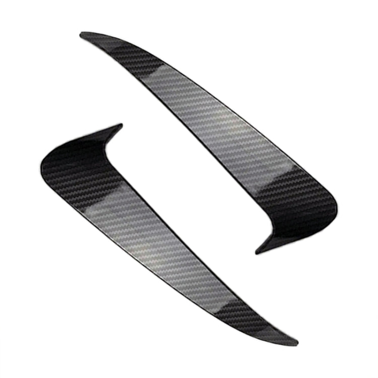 Car Rear Bumper Air Outlet Wind Knife Blade Decoration Sticker Strip for Mercedes-Benz C Class W205