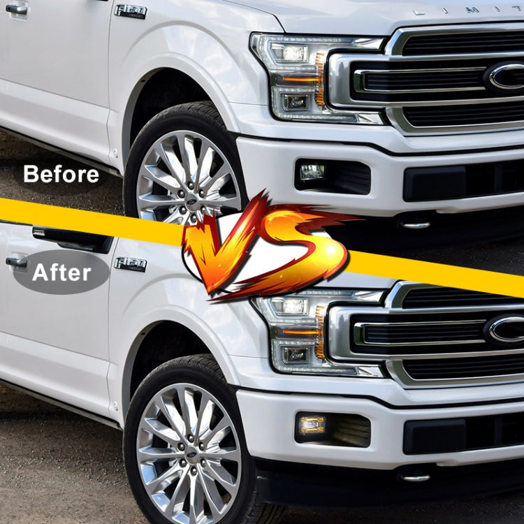 1 Pair Car Special Modified Front Fog Lamp for US Version Ford F150 2015-2016