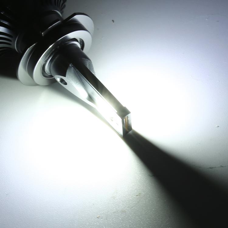 1 Pair 9012 DC12V 65W 6000K 6500LM LED Car Headlights