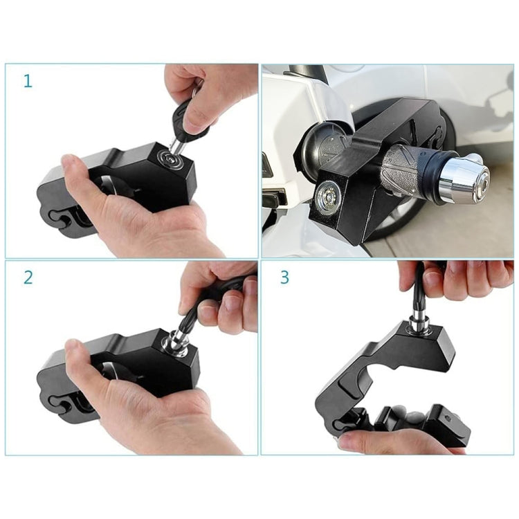 Motorcycle Aluminum Alloy Throttle Handle Lock