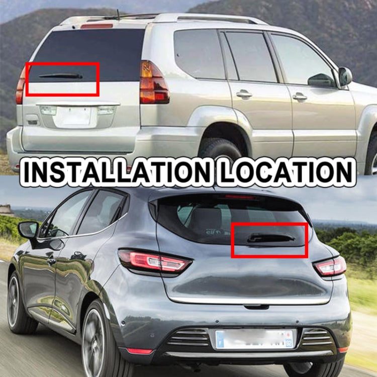 JH-PS01 For Porsche Cayenne 2003-2010 Car Rear Windshield Wiper Arm Blade Assembly 955 628 040 02, For Porsche Cayenne 2003-2010